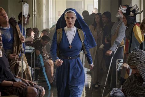 What 'Mrs. Davis' star Betty Gilpin learned talking to real nuns | SYFY WIRE