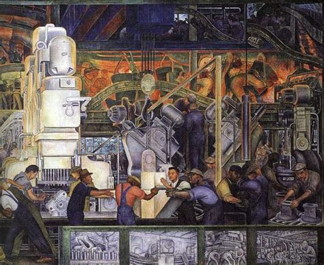 Diego Rivera. Detroit Industry.