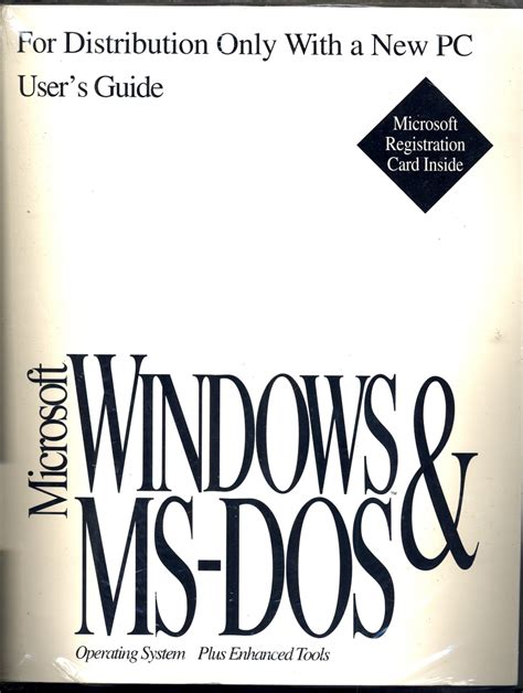 Microsoft Windows & MS-DOS - Software - Computing History