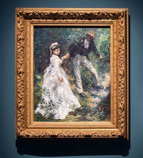 "La Promenade" de Pierre-Auguste Renoir (1870) Musée d'Orsay | Pierre ...