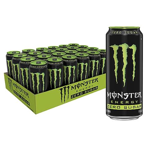 Monster Energy Zero Sugar Energy Drink, 16 fl oz - Fairway