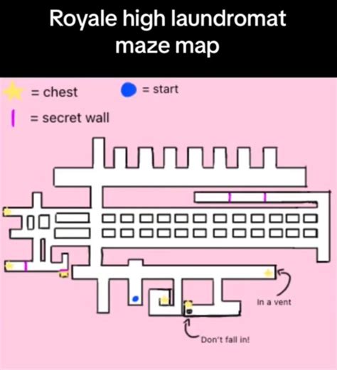 Royal High Maze Map