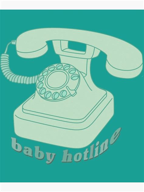 "jack stauber baby hotline " Poster for Sale by MVDig | Redbubble