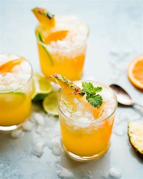 Ginger Beer Pineapple Punch Recipe | The Feedfeed