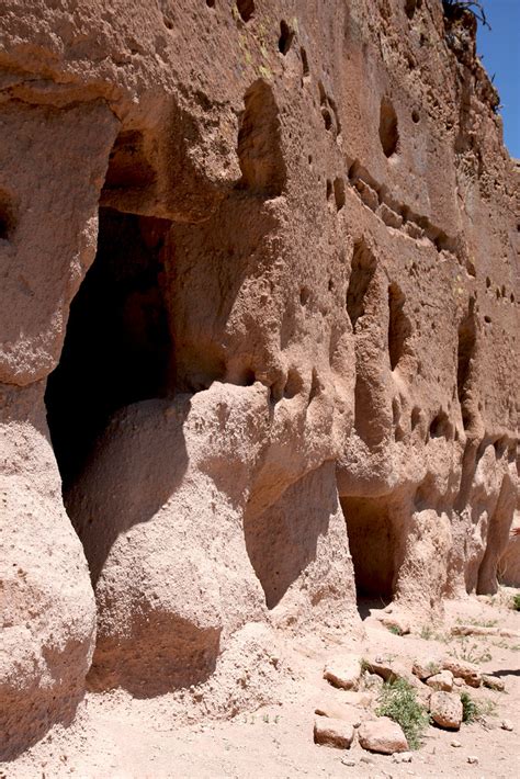 Puye Cliff Dwellings | At the Puye Cliff Dwellings the caves… | Flickr