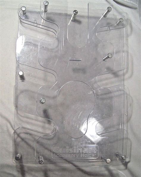 Cuisinart Accessory Holder for Food Processor Discs Stems Acrylic ...