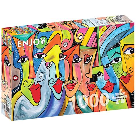 Enjoy Faces of Life Puzzle 1000pcs - Puzzles Canada