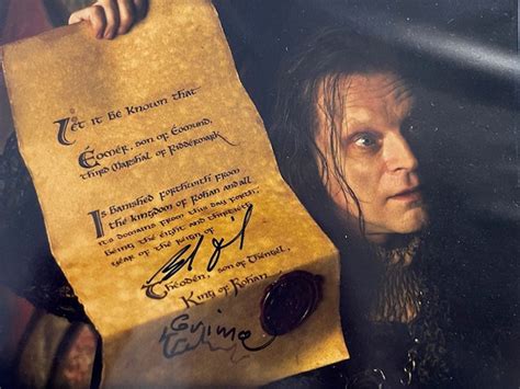 LOTR Actor Brad Dourif as Grima Wormtongue Autographed Photo With COA ...