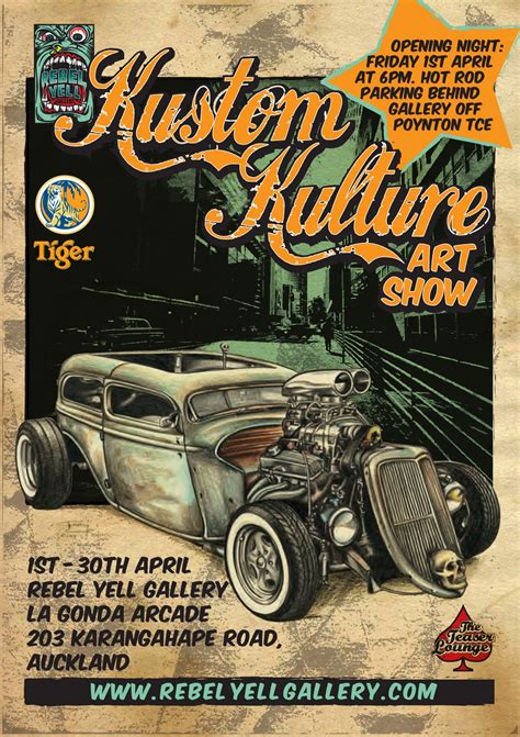 Traditional Speed Supply: Kustom Kulture Art Show! 2 weeks left...