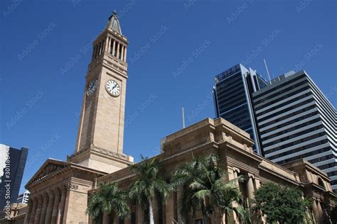 Brisbane City Hall Stock Photo | Adobe Stock