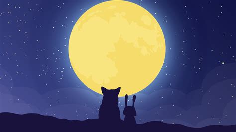 Cartoon Moon Wallpapers - Wallpaper Cave