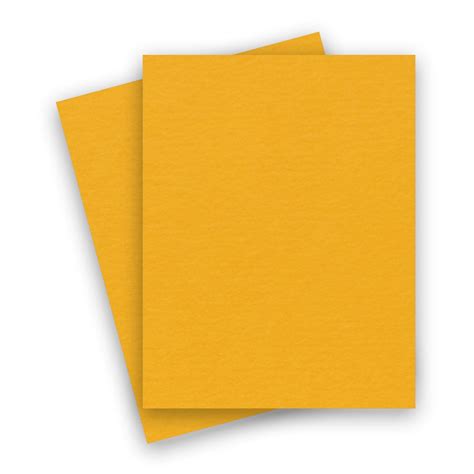 [Clearance] BASIS COLORS - 8.5 x 11 CARDSTOCK PAPER - Gold - 80LB COVER - 100 PK | Cardstock ...