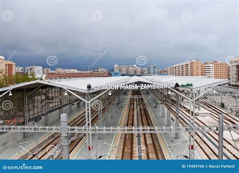 Malaga Train Station editorial photo. Image of south - 19409106