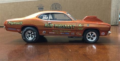 Reid Whisnant Pro Stock Duster built by Chris Walsh | Plastic model cars, Scale models, Car model