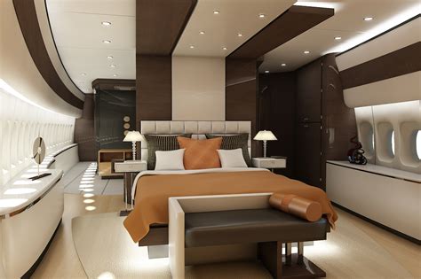 Greenpoint Boeing 747-8 VIP Private Jet - Master Suite Lounge - Image ...