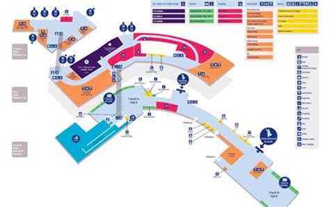 LBIA Terminal & Amenities Map - Leeds Bradford Airport | Map ...