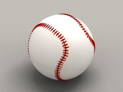 Baseball Ball 3D model - Download Free 3D models