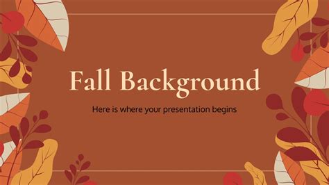 Free Fall Powerpoint Templates