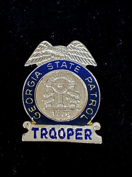 Georgia State Patrol Trooper Gode - COLLECTORS-BADGES.COM