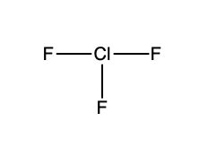 Draw a reasonable Lewis dot structure for ClF3. Assign formal charges ...