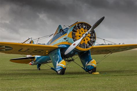 Boeing P-26A Peashooter | On the flight line 'Flying Legends… | Flickr