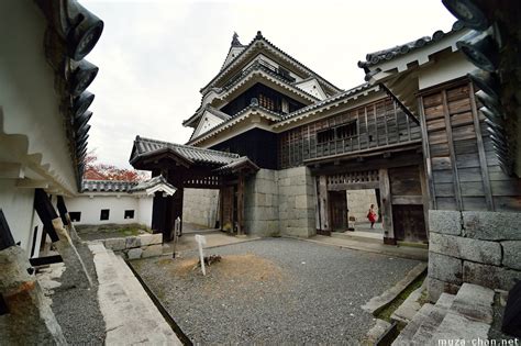 Matsuyama Castle turret and gate