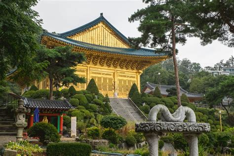 Soguksa Buddhist Temple in North West Seoul, South Korea : travel