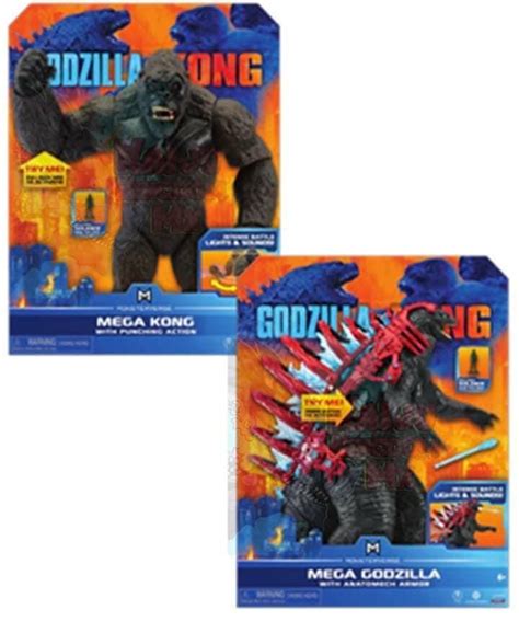 GODZILLA VS. KONG: Leaked Toy Images Reveal First Look At The Two ...