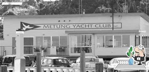 Menu at Metung Yacht Club, Metung