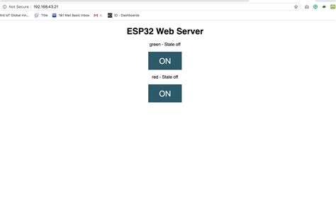 ESP32 Webserver Tutorial - Electronics-Lab.com