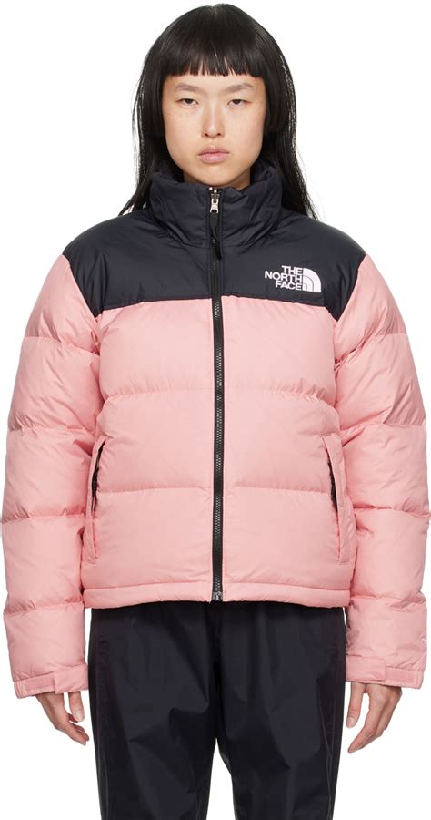 The North Face: Pink 1996 Retro Nuptse Down Jacket | SSENSE