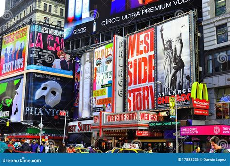 Times Square Billboards Editorial Photo - Image: 17883236