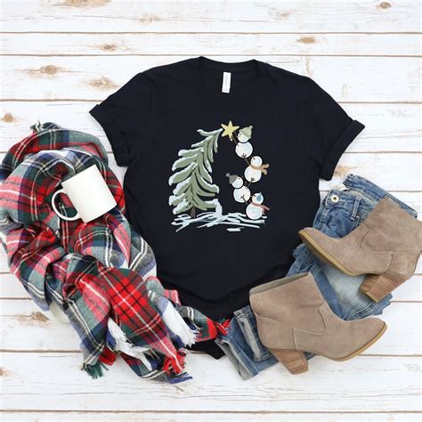 Christmas Snowman Shirt Snowman Sweatshirt Cute Christmas - Etsy