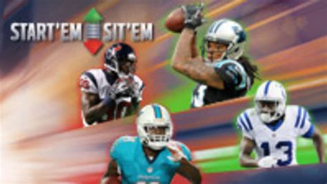 Start 'Em, Sit 'Em Week 15: Wide receivers