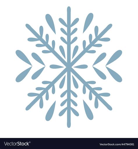 Vector Snowflake Clipart