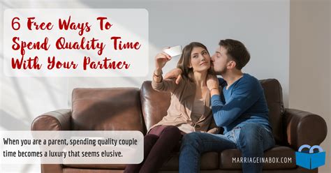 6 Free Ways To Spend Quality Time With Your Partner