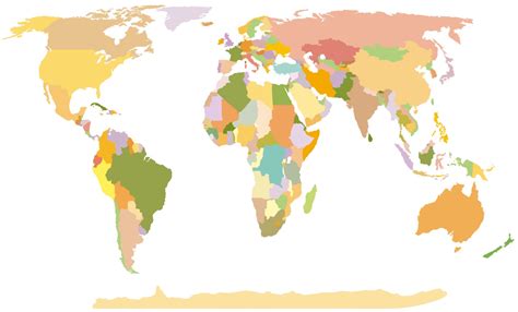 World Countries Map