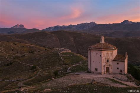 Sunrise on the Rocca Calascio Plateau (2022) by Roberto Miniero | 100ASA