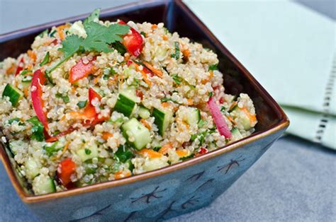 Thai Quinoa Salad with Fresh Herbs and Lime Vinaigrette - Once Upon a Chef