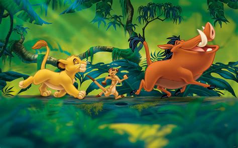 The Lion King Simba Timon And Pumbaa Cartoons Disney Desktop Wallpaper Hd 2560x1600 ...