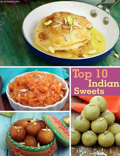 Top 10 Indian Sweets, Desserts | TarlaDalal.com