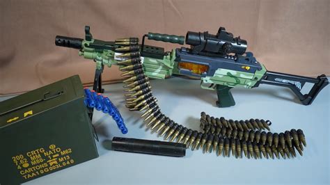 M249 Nerf Gun - LMG Nerf Gun - REALISTIC TOY GUNS -Nerf Gun- Light Machine Gun - Toy Guns ...