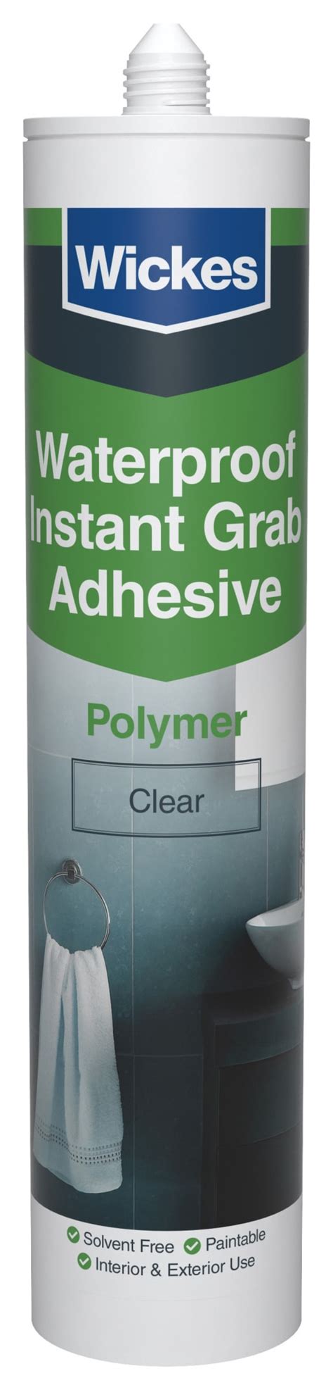 Wickes Clear Ultimate Instant Grab Adhesive - 290ml | Wickes.co.uk