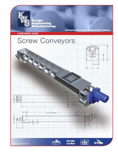 KWS Manufacturing Screw Conveyor Components Guide