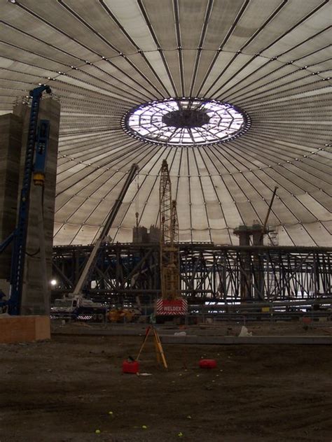 Construction of Ice Skating Rink O2 Dome © David Anstiss cc-by-sa/2.0 :: Geograph Britain and ...