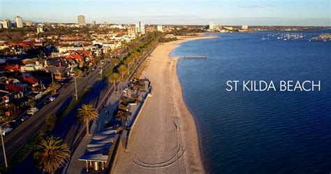 St Kilda Beach 4K Drone Footage - ALEX SHOOLMAN