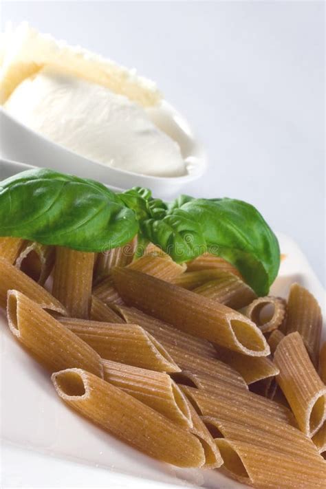 Wholemeal pasta stock photo. Image of penne, food, background - 13037804