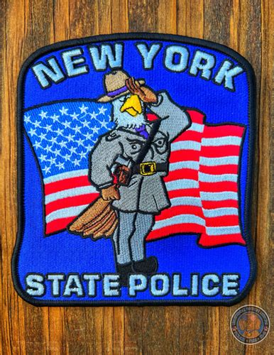 New York State Police Fourth of July embroidered patch | Underdog Patch ...