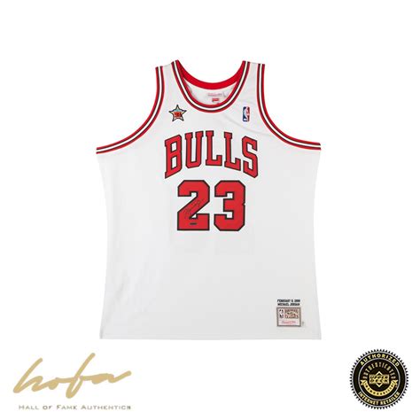 MICHAEL JORDAN AUTOGRAPHED 1998 NBA ALL-STAR GAME CHICAGO BULLS ...