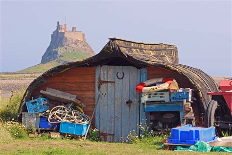 A view of Lindisfarne Castle on Holy Island. A great place to visit in Northumberland. Photo by ...